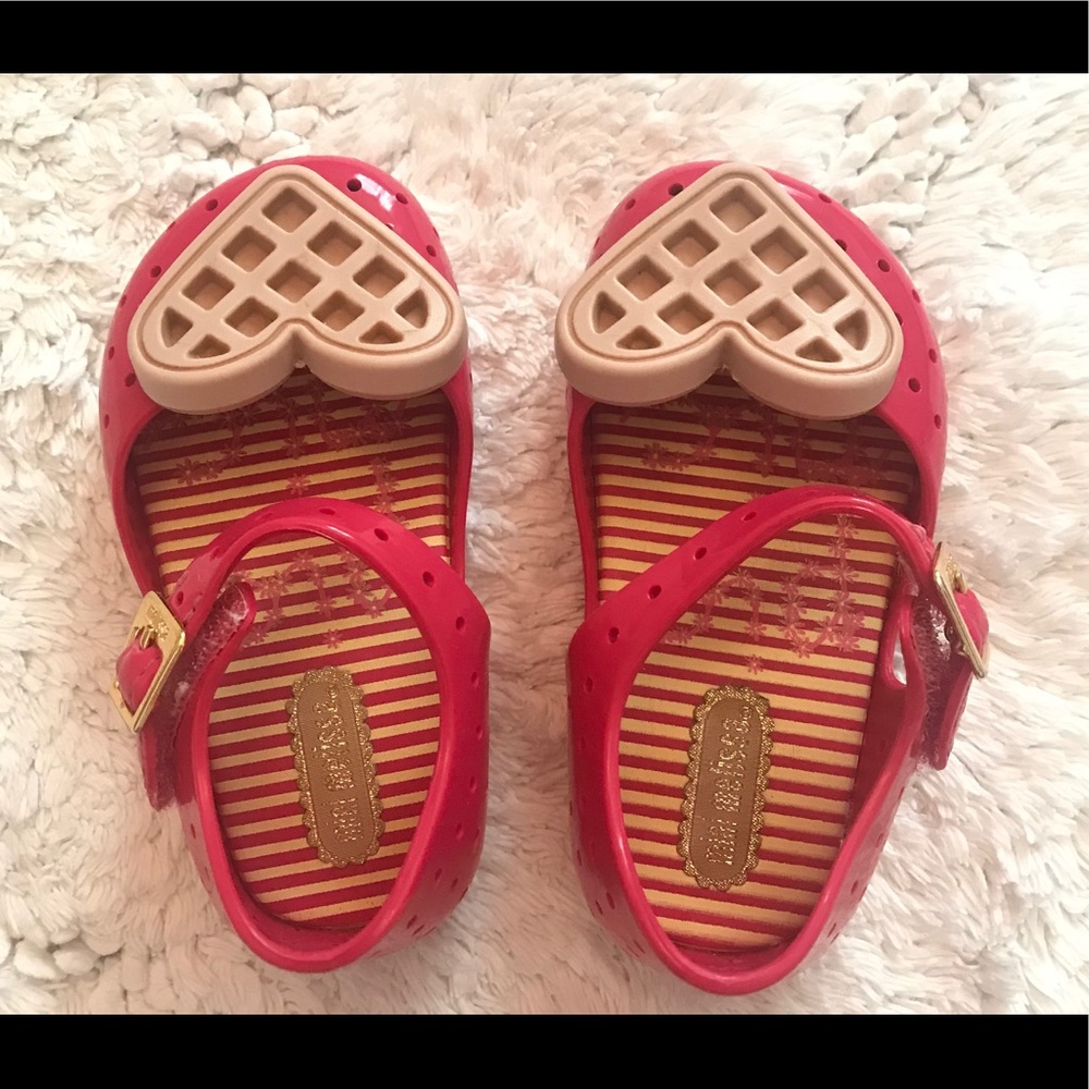Mini Melissa Toddler Shoe - Pink color